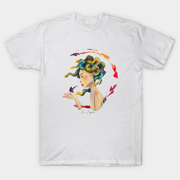 Medusa T-Shirt by Lu Lapin